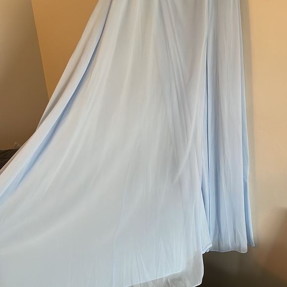 Ever pretty light blue bridesmaid dress size 10 - Picture 2 of 6